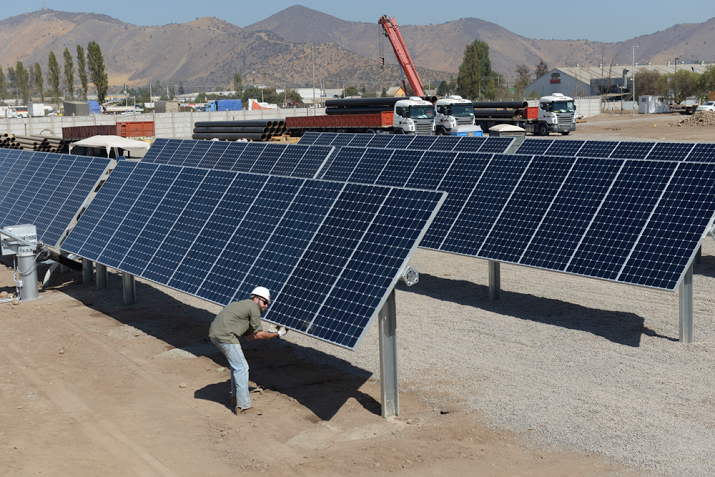 Inaugurarán el mayor sistema solar fotovoltaico de la Región Metropolitana