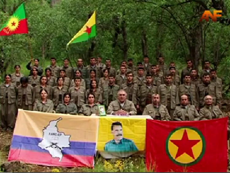 El PKK saluda a las Farc-EP con motivo de su 50º aniversario