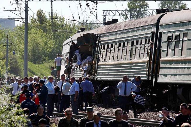 Accidente ferrocarril dejó 6 muertos en Rusia