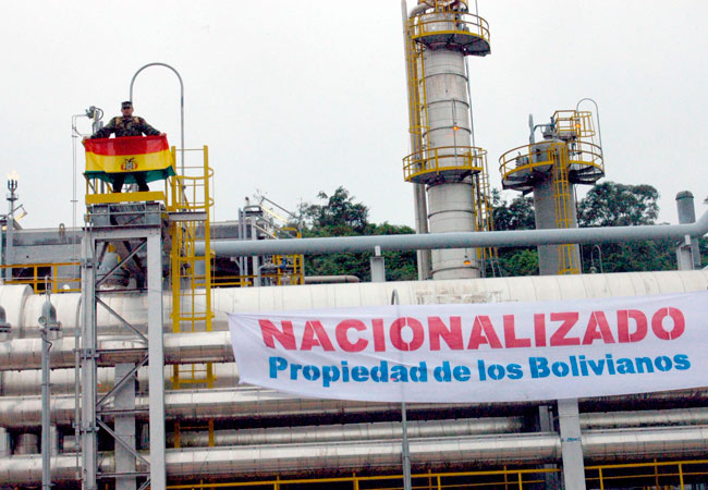 Destacan importancia de la nacionalización de los hidrocarburos en Bolivia