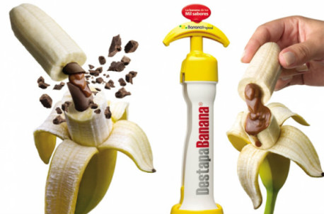 Bananas se disfrazan de churros