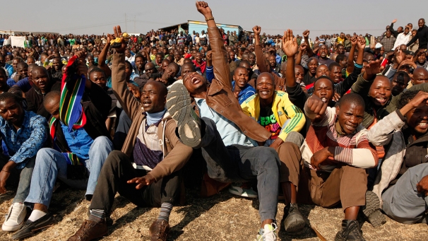 Huelga minera más larga de Sudáfrica continúa