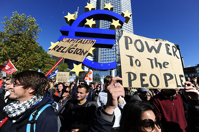 Blockupy como espacio inesperado para la organización transnacional europea
