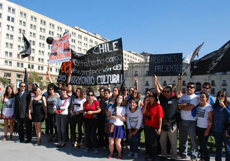 Colegio de Arqueólogos de Chile solidariza con paro de trabajadores del Consejo Nacional de Monumentos