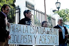 Ciudadanos por la Memoria piden a Bachelet remover estatua de golpista