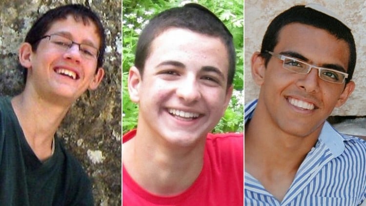 El asesinato de los tres jóvenes israelíes fue un crimen civil motivado por razones económicas