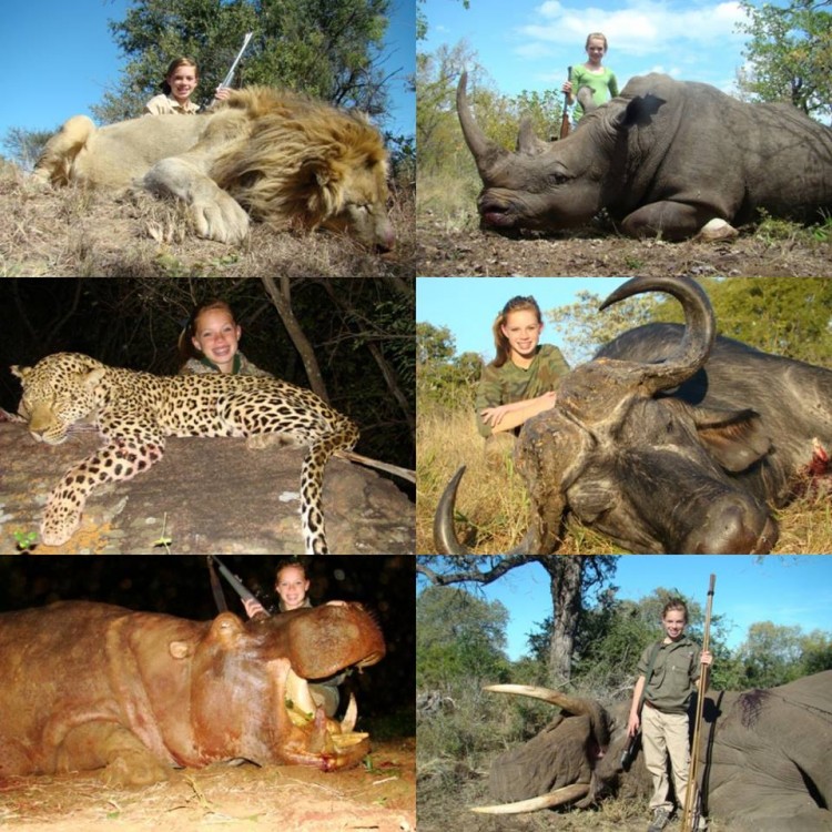 Joven cazadora indigna a redes sociales por su crueldad animal
