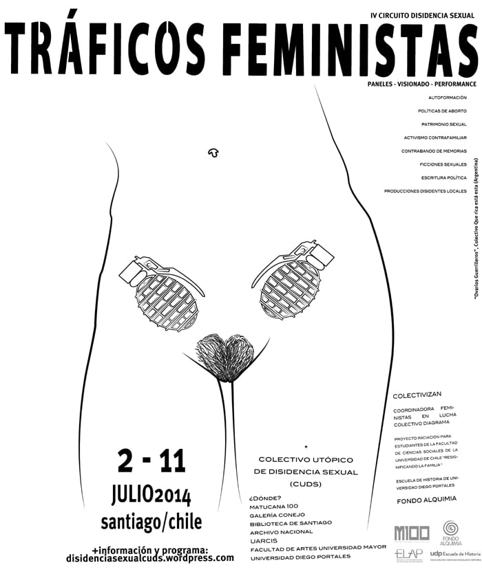 Hoy comienza Tráficos feministas