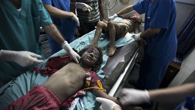 El infierno es un hospital en Gaza
