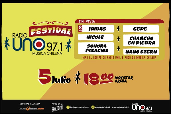 El Festival Radio UNO el 5 de julio