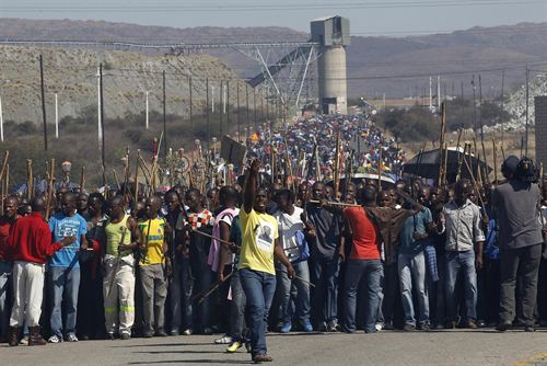 Economía sudafricana resentida tras huelga minera