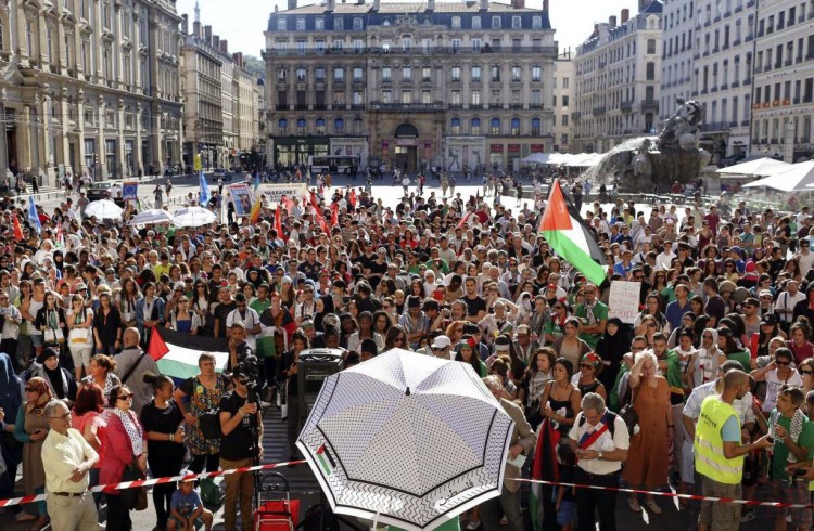 Misión palestina en Francia recibió amenazas de muerte desde Israel