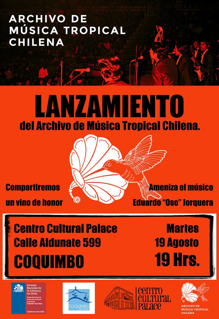 Este 19 de agosto se lanza Archivo de Música Tropical Chilena