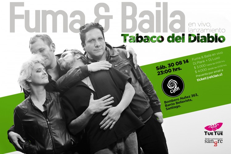 Fuma & Baila presenta su segundo disco, “Tabaco del diablo”