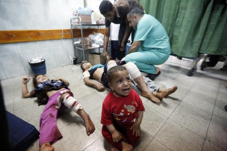 Ataques en Gaza dejaron al menos mil 500 huérfanos