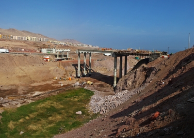 Puente de la Coviefi ya tiene un 47% de avance en sus obras