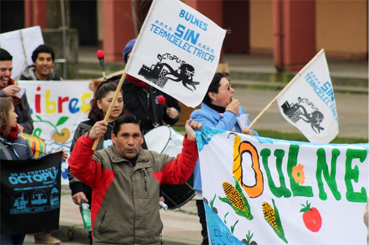 Ñuble se levanta contra el saqueo ambiental, social y territorial