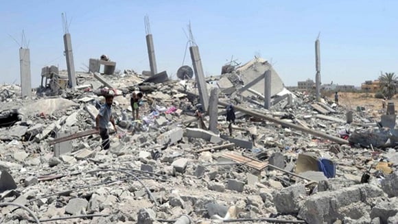 Reconstrucción de Gaza tardaría 18 años según funcionario de la ONU