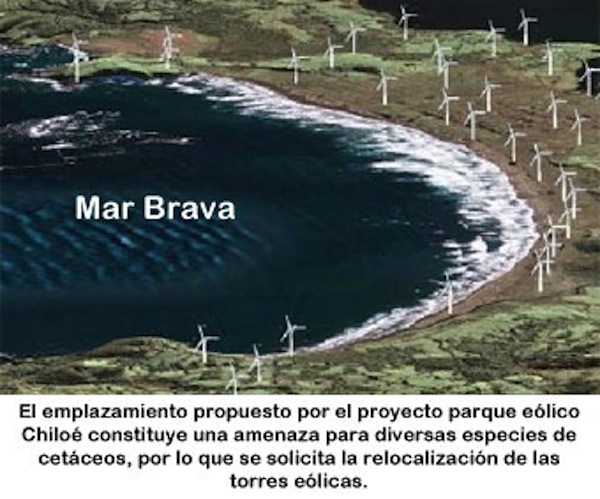 Como No debe desarrollarse un proyecto enérgetico sustentable: Parque Eólico Chiloé