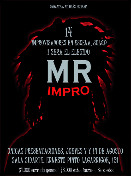 La mejor impro este 7 y 14 de agosto