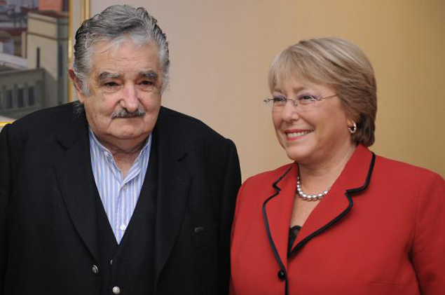 Bachelet se reunirá con Mujica en Uruguay