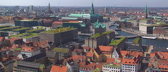 Copenhague aprueba ley para que sus techos sean “verdes”
