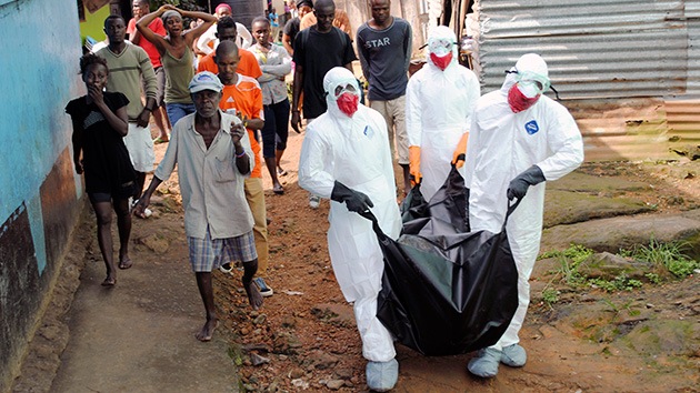El ébola podría afectar a casi un millón y medio de personas en enero