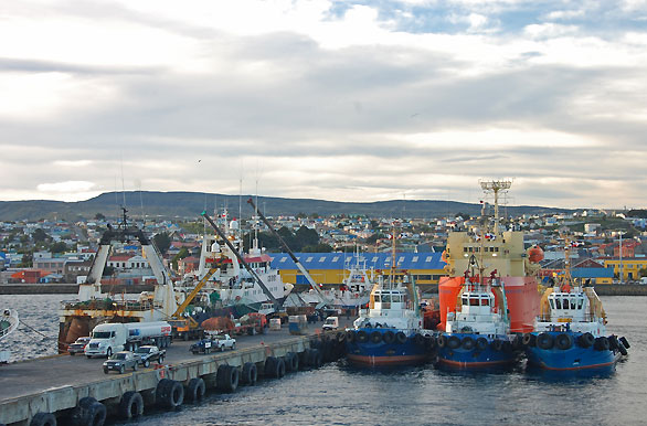Punta Arenas: operativo de control sanitario por arribo de barco nigeriano, para descartar presencia de ébola en Chile