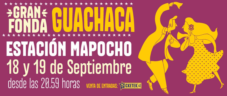 Gran Fonda Guachaca llena de cuecas, boleros, cumbias y foxtrot el Centro Cultural Estación Mapocho