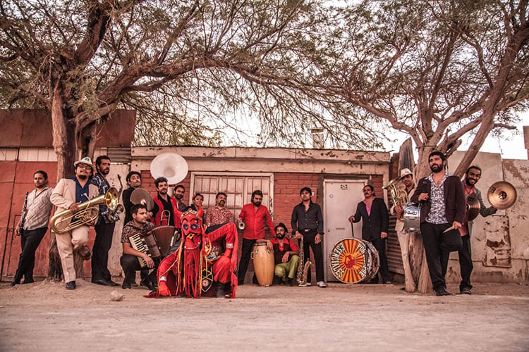 Banda Conmoción lanza  disco  homenaje a músicos y bailes de La Tirana