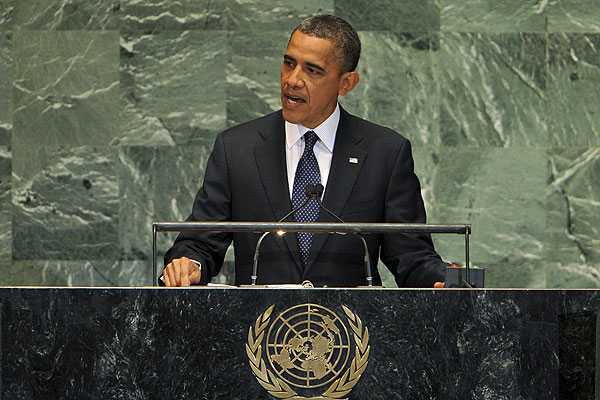 Obama defendió en la ONU la política guerrerista e intervencionista de EEUU