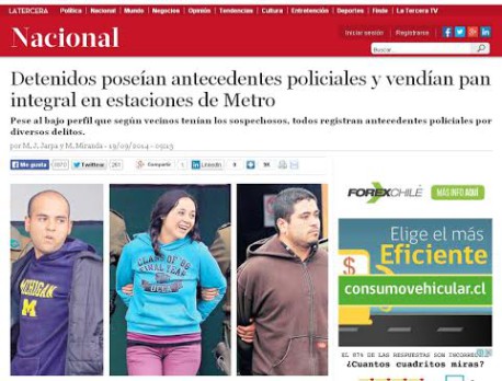 Los ‘enemigos’ de La Tercera: Del okupa al vendedor de pan integral