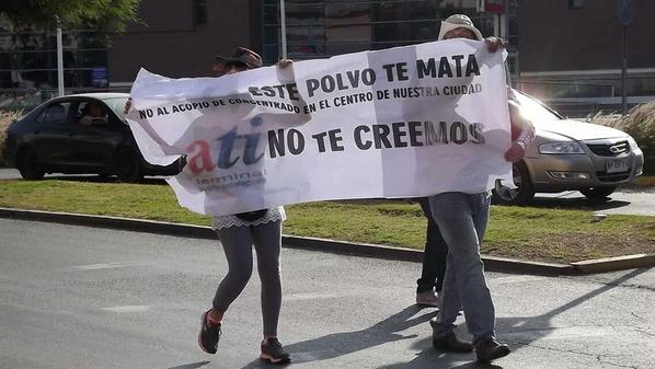 Antofagasta: Masiva protesta por la educación, la salud y contra la contaminación