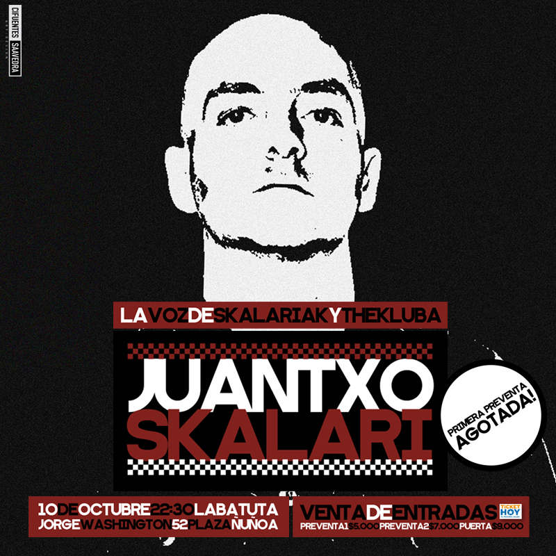 Juantxo Skalari suma segundo show en Chile