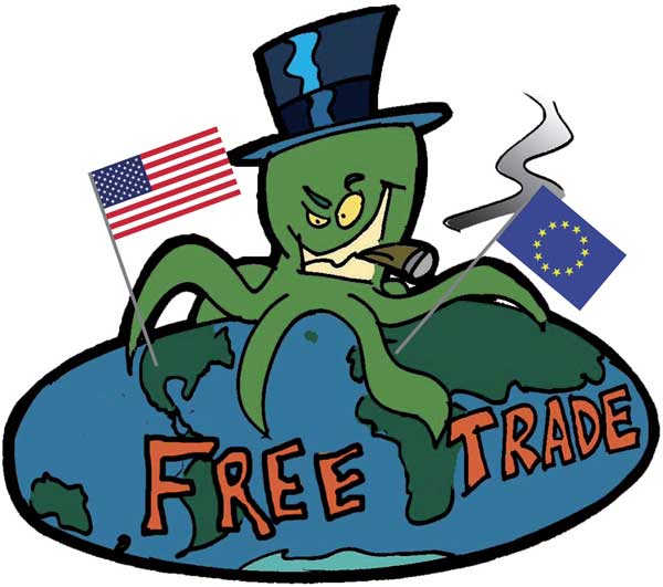 El TTIP: un paso más hacia la dictadura de las multinacionales