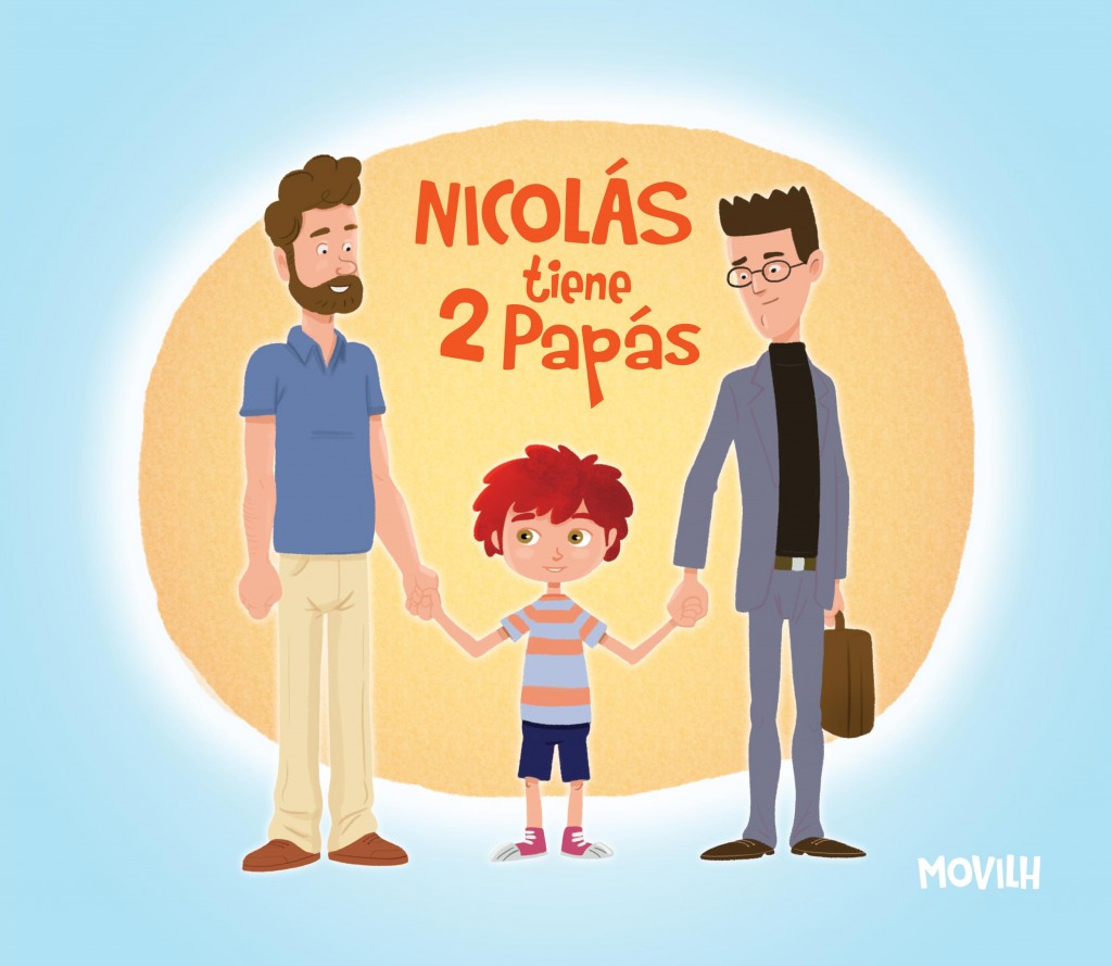 Lanzan «Nicolás tiene dos papás», el primer cuento infantil chileno sobre diversidad sexual