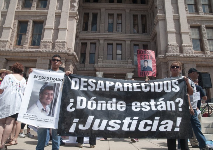 ONG estima que en México hay unas 3.000 desapariciones forzadas