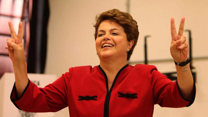 Se desploman mercados de Brasil tras relección de Rousseff