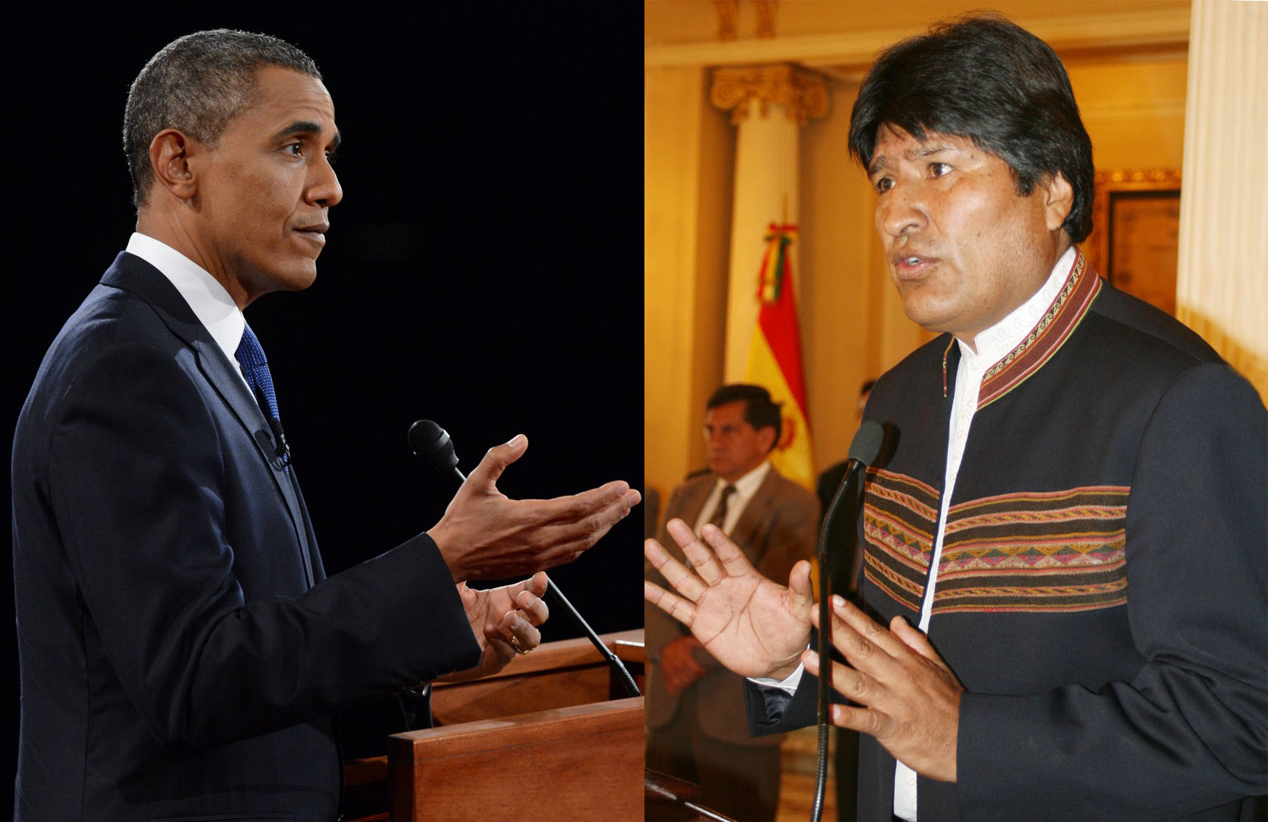 ¿Barack Obama y Evo Morales?
