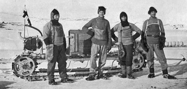 Antártica: Hallan diario de un explorador tras 100 años atrapado bajo el hielo