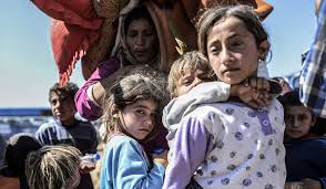 Mientras el EI masacra kurdos en Kobane, EE.UU. bombardea silos de trigo sirios