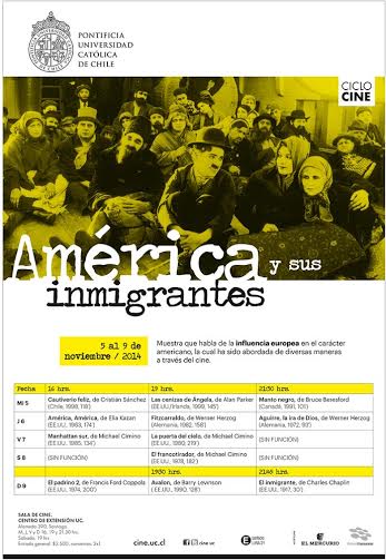 Ciclo de cine: América y sus inmigrantes