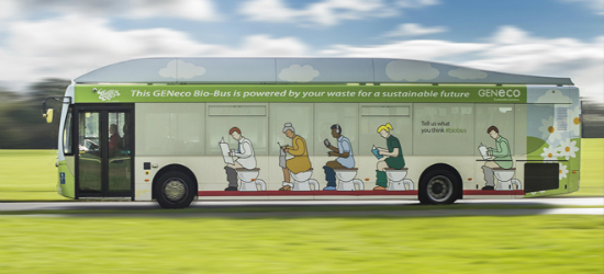Nuevo Bio-Bus funciona con heces y desechos de comida