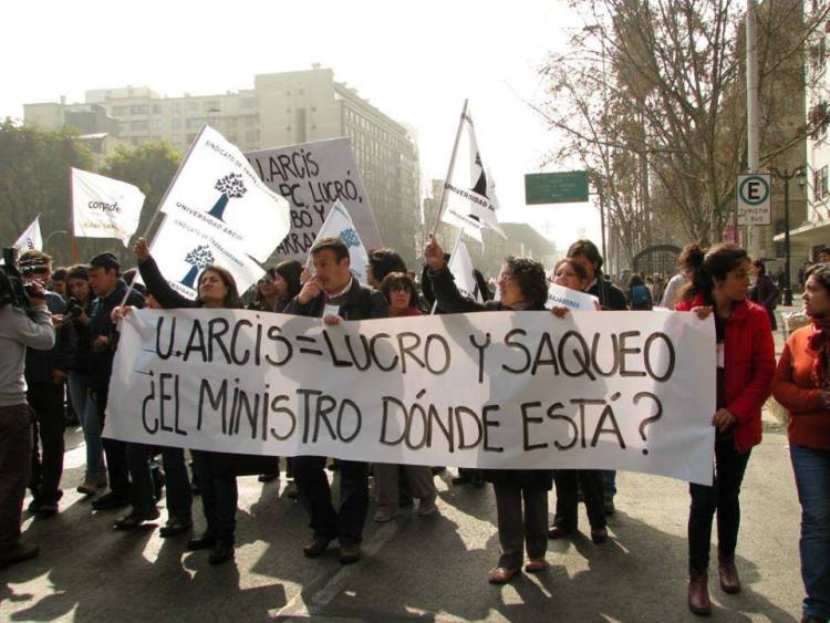Comunidad de la ARCIS convoca a marcha y exige cambios a ley de administración provisional