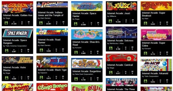 Más de 900 juegos clásicos de Arcade, ahora en la web gracias a The Internet Archive