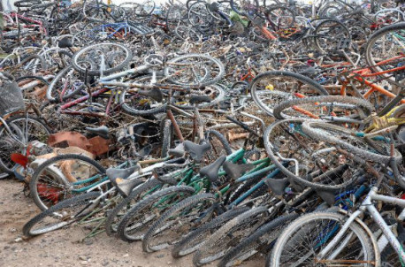 Municipio acondiciona bicis secuestradas y las dona