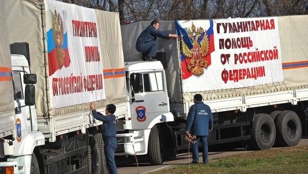 El sexto convoy con la ayuda humanitaria rusa para Donbás cruza la frontera