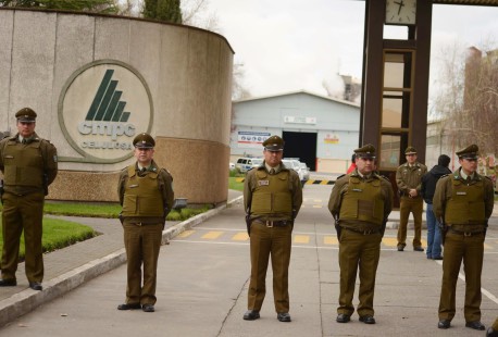 “Empleados y ejecutivos de la CMPC Laja proporcionaron medios para que el designio criminal de los Carabineros se consumara”