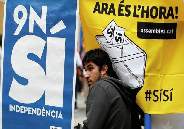 Inicia votación simbólica en Cataluña por Independencia