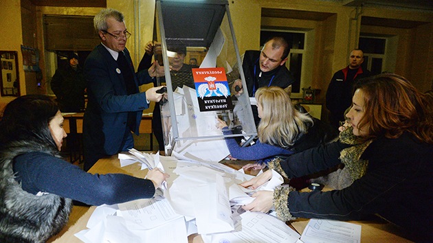 Fuerzas populares antifascistas ganan las elecciones en Donetsk y Lugansk